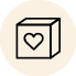 heart box icon